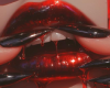 Red lips ' cutout