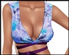 Top Flower Blue /Violine