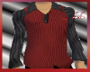 (LL)RedGray SweaterShirt