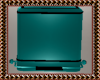 Ani Teal Trash Can