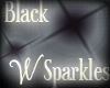 *W* Black Sparkles