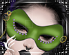 Mardi Gras Mask Green