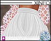 [i] Flared Skirt -White