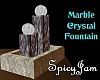 Marble Crystal Fountain