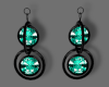 Zircon & Black Hoops