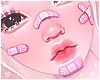 ♡ Face Bandaids Pink