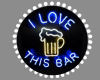 I Love This Bar Neon