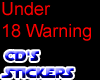 CD - Under 18 Warning