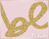 Gold Believe Decal