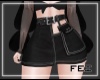 [F] Belt Bag Skirt Black
