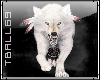 white wolf sticker
