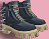 K: Noox blue boots