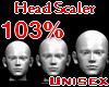 Scaler Head 103% * F/M