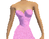 pink gown