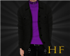 ^HF^ Purple Shirt Jacket