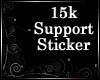 [Lux]15k Support Sticker