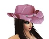 Pink Rose Cowgirl Hat