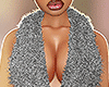 Silver Fur Jumpsuit