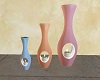 Pastel Candle Vases