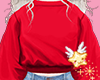 ☆ sweatshirt red ☆