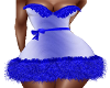 FG~ Blue Feather Dress