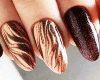 Brown nails