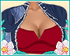 Patched Denim TopI