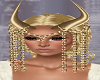 Gold Horns w Chains