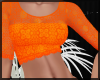 Summer Oranges Lace Top