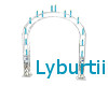 Candle Arch TurquoiseWhi