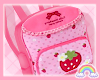 strawberry backpack✿
