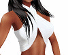 sexy mini shirt white