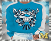 fHOODIES BLUE&PRINTf