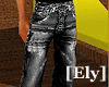 [Ely] Jeans+kicks Black