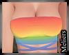 Busty Tube Top Rainbow