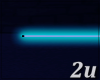 2u Blue Neon Light Bar