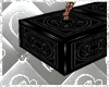 Black PVC Dance Cube