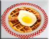 [SF] Diner Waffle & Egg