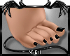 v. Feet: Black (F)