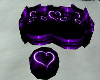 Shades of Purple Sofa