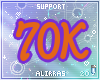 -Ali; 70K Support
