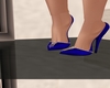 Blue Sannie Pumps