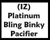 (IZ) Plat Bling Binky