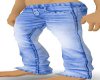 Lite Colored Blue Jeans