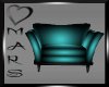 Teal Pose Chair