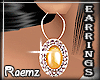[R] Lemon Onyx Earrings