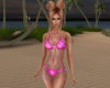 Pink Fishnet Bikini