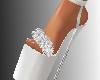 SL Bunny White Pumps