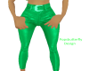 bright green pants