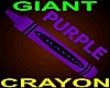 Giant Purple Crayon